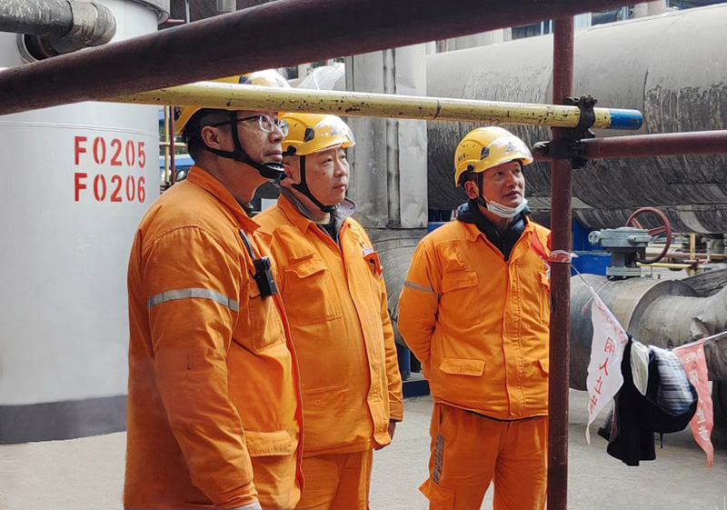 弘旭公司開展春節(jié)前安全生產(chǎn)檢查(圖1) 弘旭公司開展春節(jié)前安全生產(chǎn)檢查(圖1)