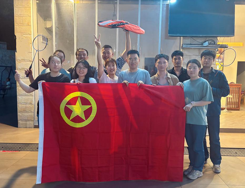 弘旭團(tuán)總支開展“青春活力π”比賽活動(dòng)(圖1)