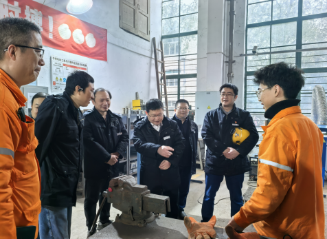 瀘天化股份公司到弘旭公司調(diào)研指導工作