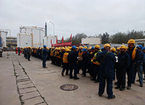 最大晨會(huì)！弘旭公司和寧大修項(xiàng)目部組織安全晨會(huì)