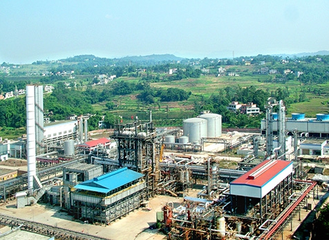 瀘天化40萬噸／年甲醇、10萬噸／年二甲醚建設工程